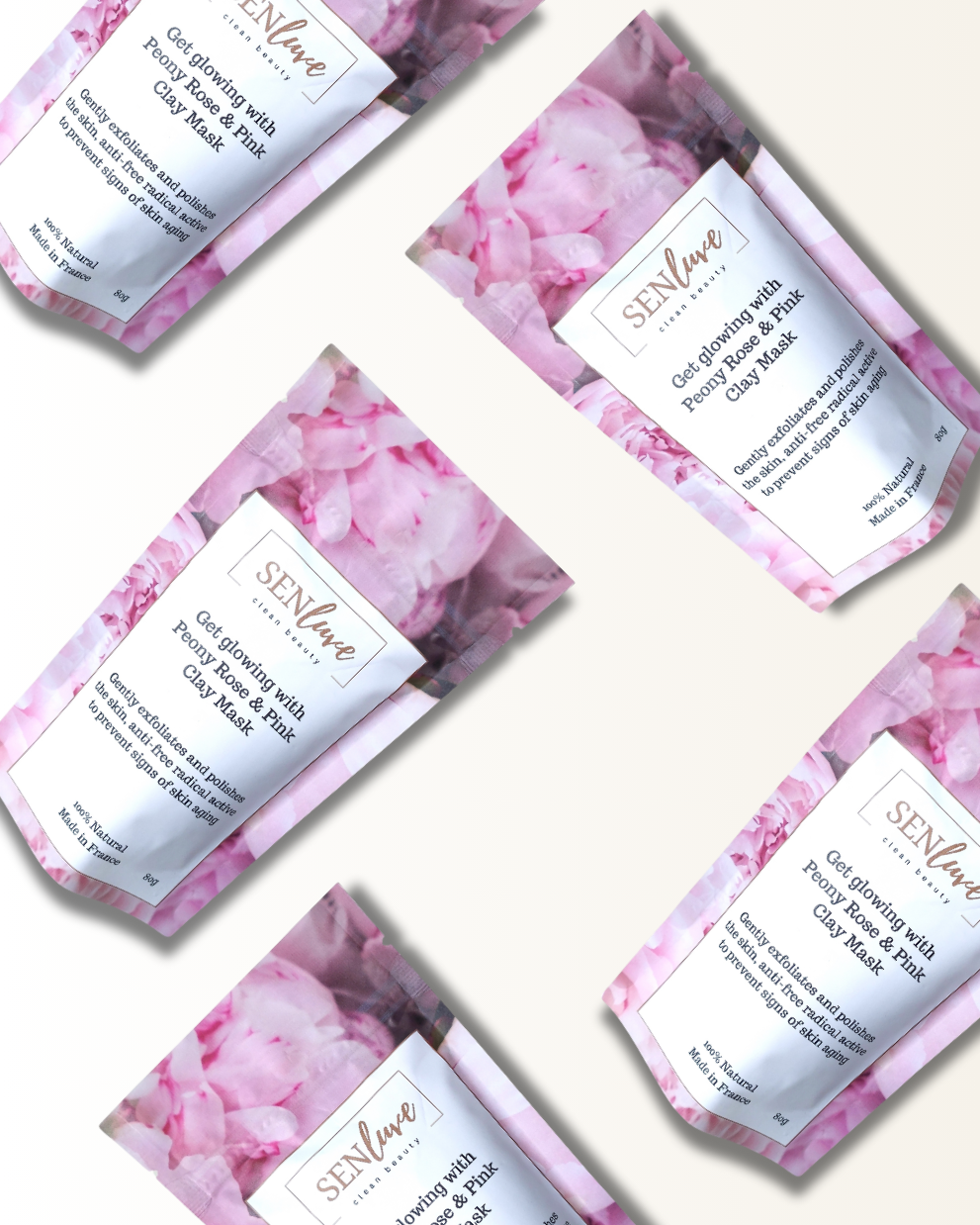 Get Your Glow On with Peony Pink Clay Mask