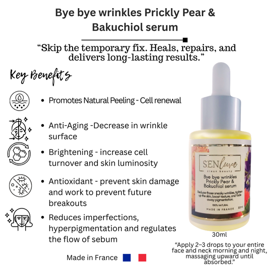 Bye bye wrinkles Prickly Pear & Bakuchiol serum - Last Sale 2025!