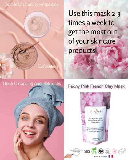 Get Your Glow On with Peony Pink Clay Mask